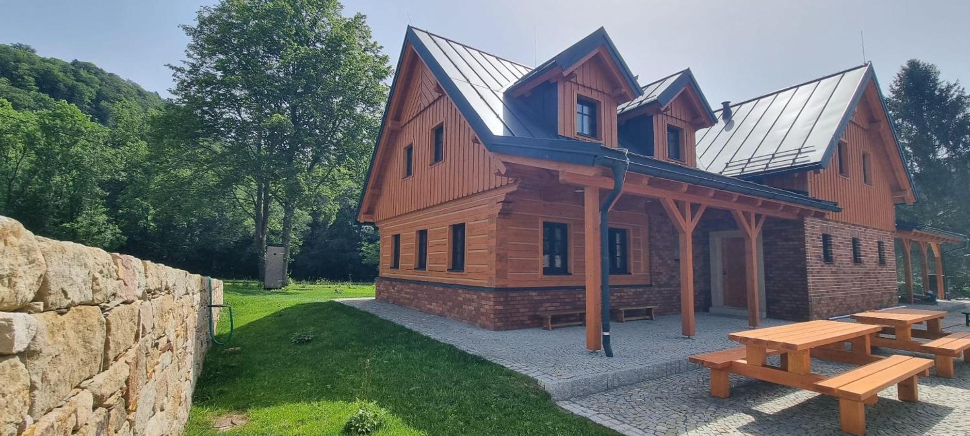 Chalupa Vapenka Villa Stárkov Exterior foto